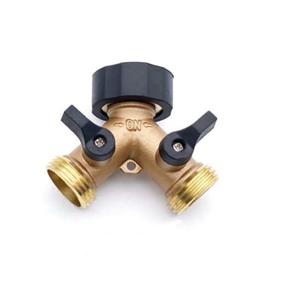 Dobbelt vaskemaskine hane, messing havehane splitter, have