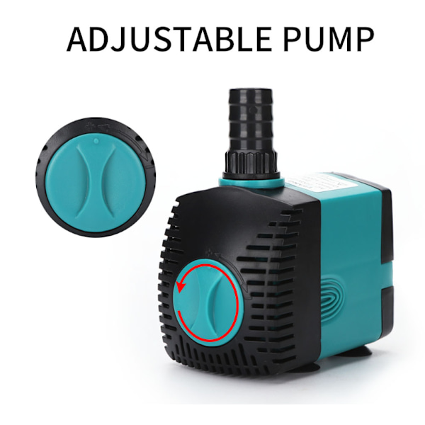 1 stk, 450l/t nedsenkbar vannpumpe, 6W mini nedsenkbar pumpe,