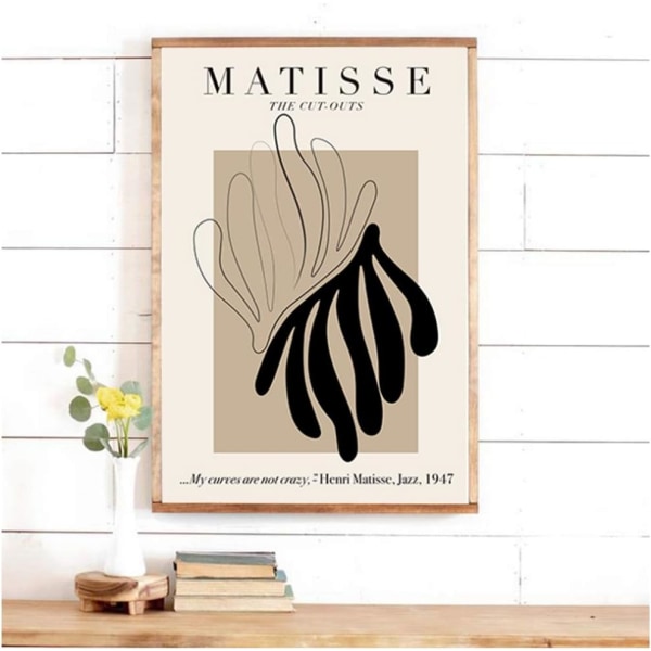 Henri Matisse Abstrakt Målning Illustration Väggkonst Canvas Prin
