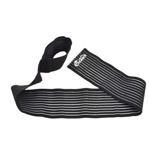 Svart, bodybuilding handledsskydd, elastiskt handledskompressionsbandage,