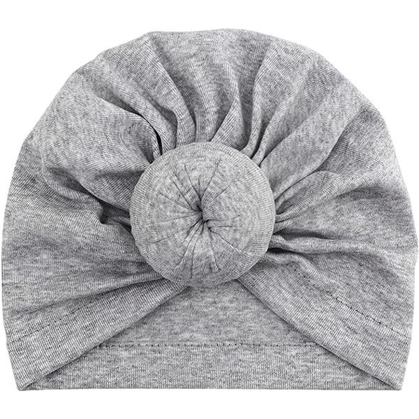 5 stk. Baby Turban Nyfødt Huer Sløjfer Sød Elastisk T