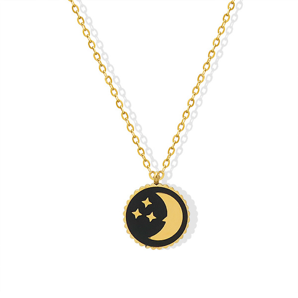 Guldkedja Choker Halsband, 18K Guldpläterad Fin Form Kedja Lång