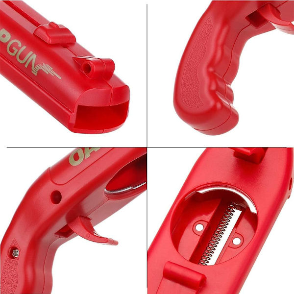 Ølflaskeåpnere, 2 stk. Cap Gun Ølflaskeåpnere, for Ho