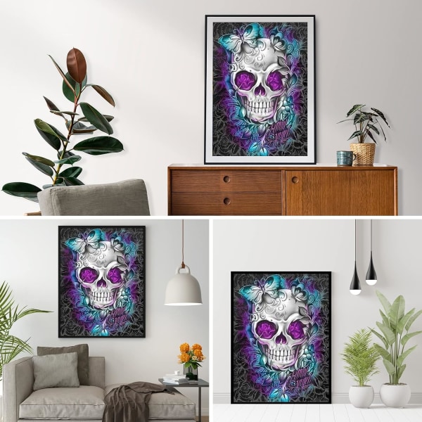 （33）DIY Diamantmaleri  Julekit, 5D Julebroderi Diamant