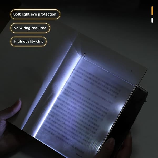 Bærbar LED-lampe med flatt panel, lavspennings LED-lampe