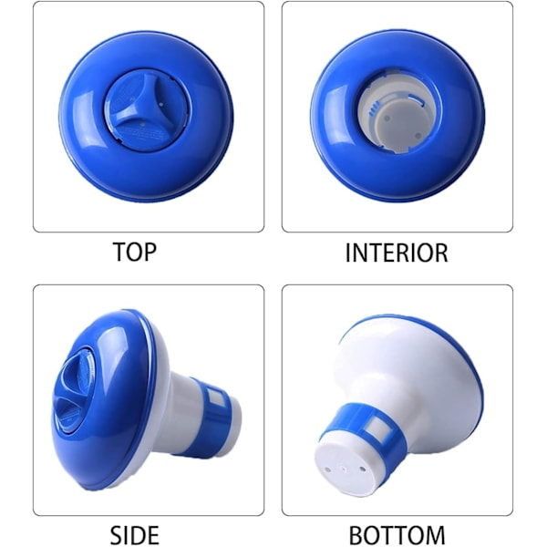 Flytande pool dispenser, Mini flytande kemisk dispenser, 4-flöde