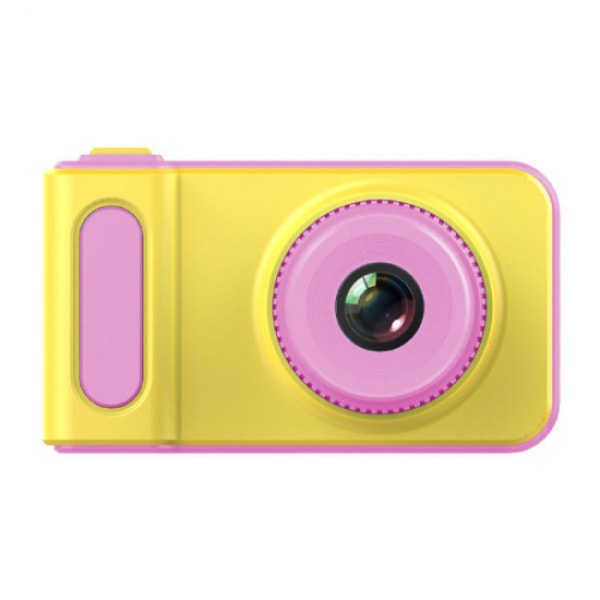 Rosa 1080P minivideokamera Fotografi Pedagogiska leksaker 2 tums bil