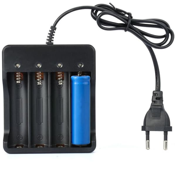Snabbladdare för AA, AAA-batterier. Lämplig för batterier: 10440