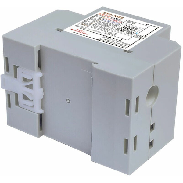 Energiförbrukningsindikator D52-2066 Enfas hushållsintegr