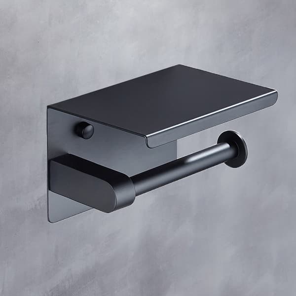 Uperforert toalettpapirrullholder i rustfritt stål, 14 * 10