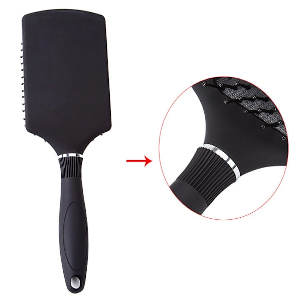 Kam paddle style hårborste, en professionell hårborste som används för