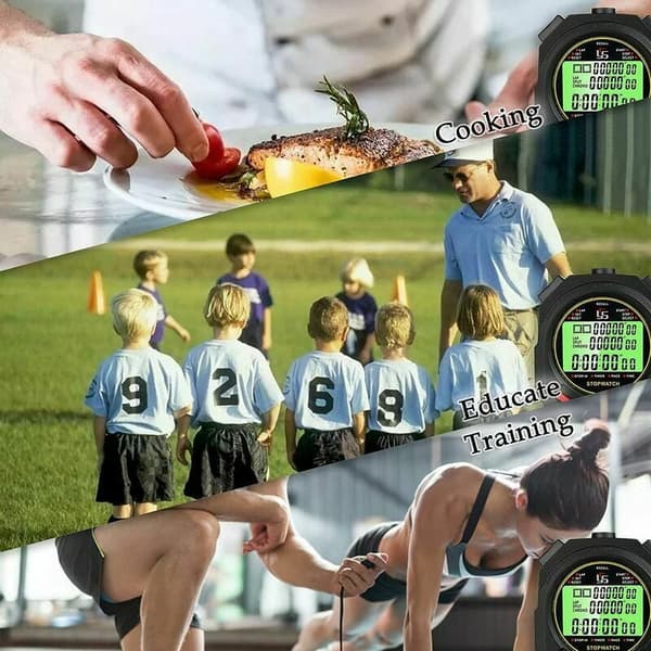 1PC Pro Timer 60 Minne med Dempe- og Bevegelseslys