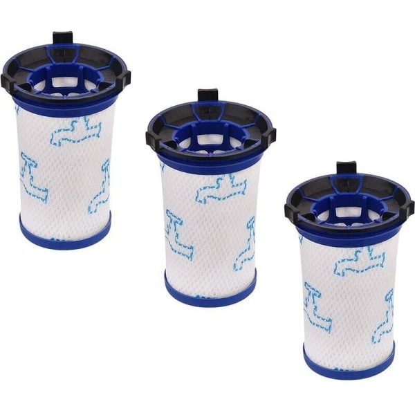 3 stk. erstatningsfilter til Rowenta Air Force 360 ​​RH9051WO RH9