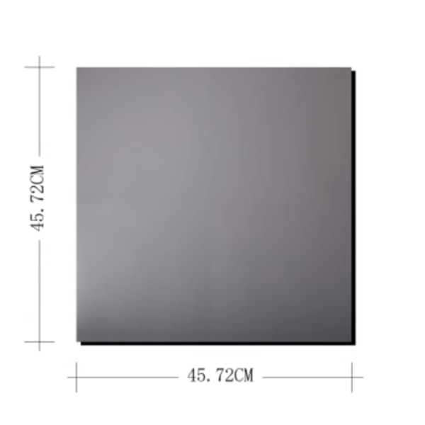 Enfärgade golvplattor, rent grå, ca 5 st per kvm