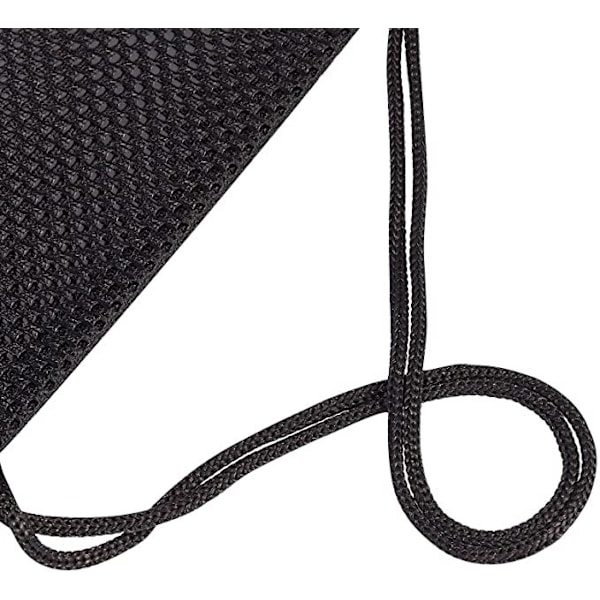 (45×40) Nät Ryggsäck, Nät Strandväska, Nylon Nätväska, Dragkedja