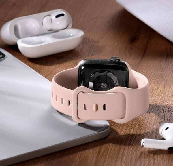 Lyseblå, 38mm/40mm/41mm (SM) kompatibel til Apple Watch 7/6 rem