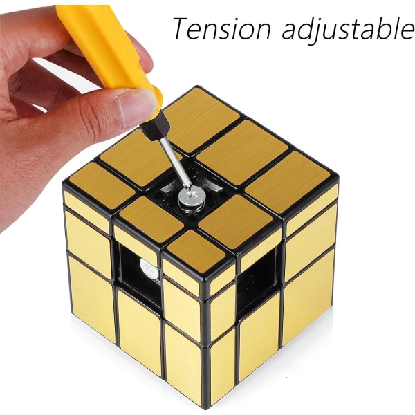Spejlterning 3x3 3x3x3 Magisk Spejl Speed ​​Cube Puslespil Super Hurtig