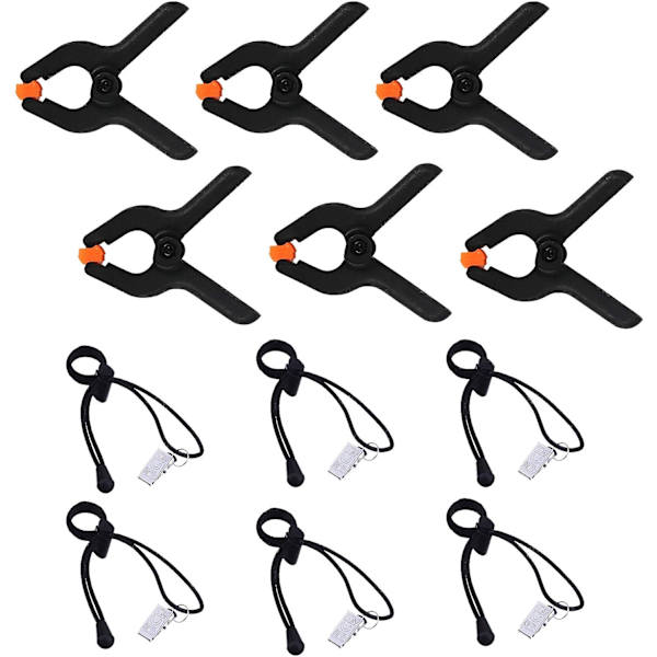 12 st Chiffon Resistance Spring Clamps 4 tum Heavy Duty Och Cla