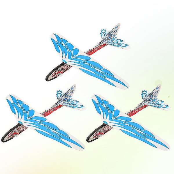 3 st DIY-flygplansmodeller Handcraft Aircraft Models Barn Cirkel Aroun