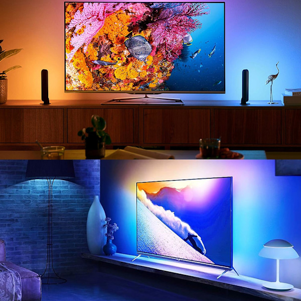 10M LED-strimmel, Bluetooth LED-strimler med APP-styring og 20 knapper