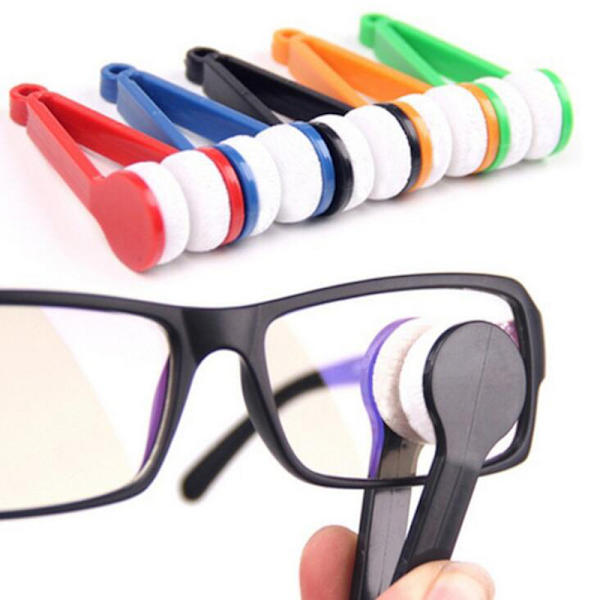 5 stk. Mini solbriller Brille rengøring i mikrofiber