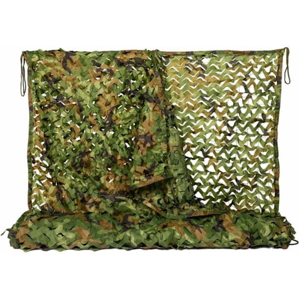 Woodland Kamouflage Nät 2Mx3M Militär Nät Djungel Kamouflage