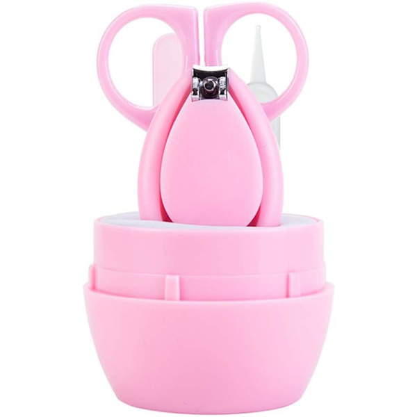 4-i-1 Baby Nagelklippare Set Grooming Kit Manikyr Set Inkluderar N
