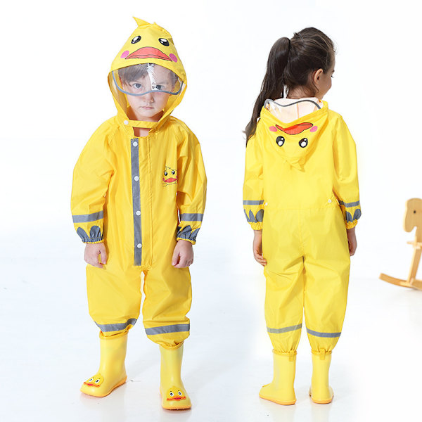 Barnregnkläder Vattentäta Overaller Bebe Unisex Vattentäta Co