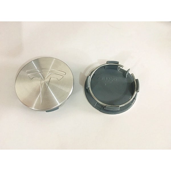 4 hjul Tesla hjul logotyp center 56mm navkapslar