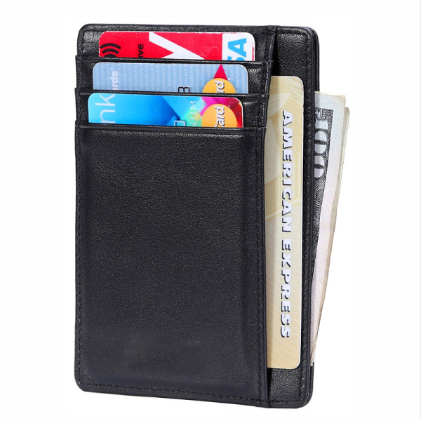 Herrplånbok Liten och kompakt design plånböcker i äkta läder för mig 5eae |  Fyndiq