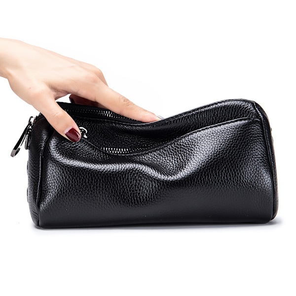 Dam Läder Crossbody Väska Handväska