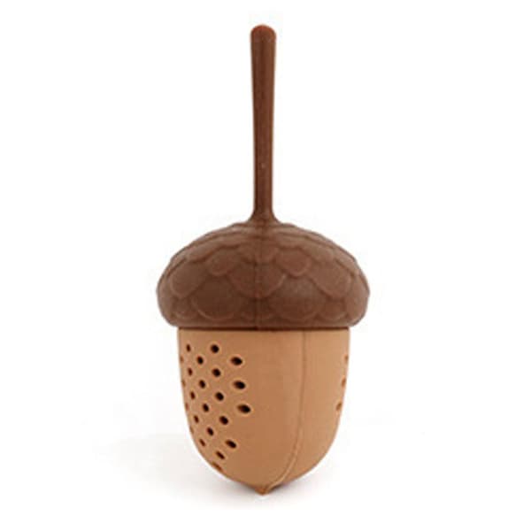 Te-sil, Ny Mini Eikenøttformet Te-infuser Furu Nøtt Sil
