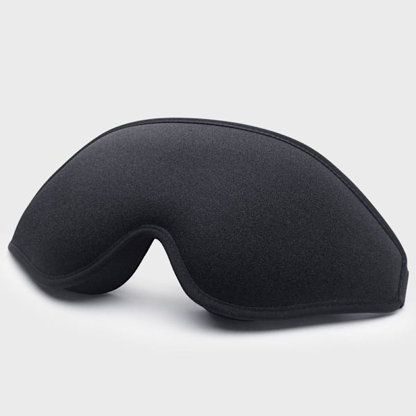 En svart 3D ögonmask, tredimensionell skuggning, Rebou