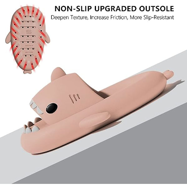 Håndklæder til kvinder og mænd Haj Slipper Sommer Sød Haj Slipper Sandal