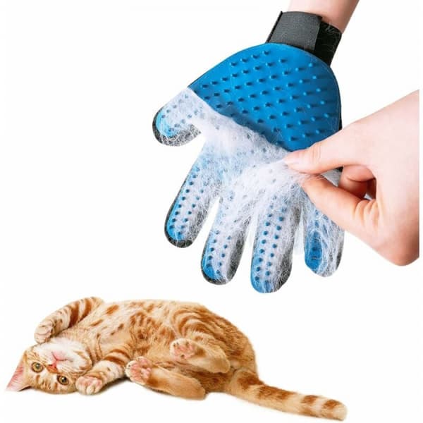 Kattborstningshandske, Kattborstningshandske, 4 i 1 Silikonborstningshandske
