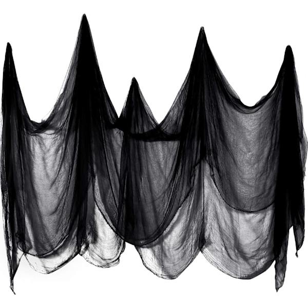 1 stk. Sort Halloween Dekoration Halloween Uhyggelig Klud, Spooky Cot