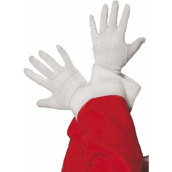 Joulupukin hanskat, valkoiset