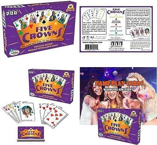 Fem Kronor Kortspel Lila