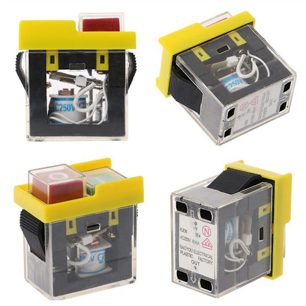 Kjd6 5e4 250v Vandtæt Elektromagnetisk Afbryder Magnetisk Start Bu
