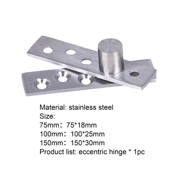 Hinge osynlig rostfri 360 graders rotationsled