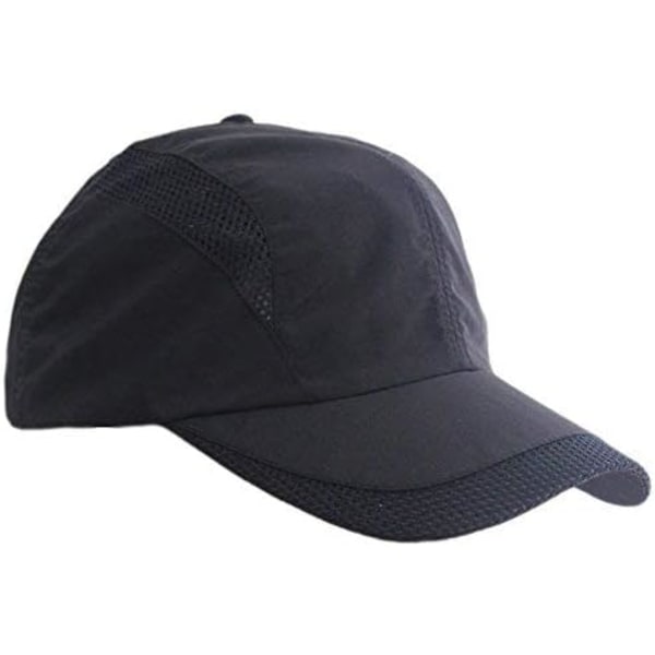 Herrar Snabbtorkande Sport Stor Brätte UV-skydd Toppad Mesh Taffeta Ba