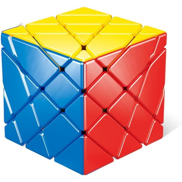 4x4 Axis Magic Cube 4x4 Klistremerkeløs Axis Speed ​​Cube 4x4x4 Fishe