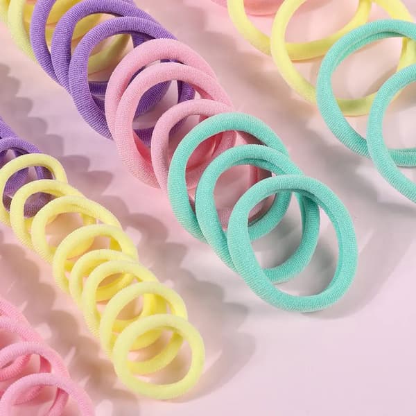 Flickans hårgel set, flickans hårtillbehör, 300 stycken