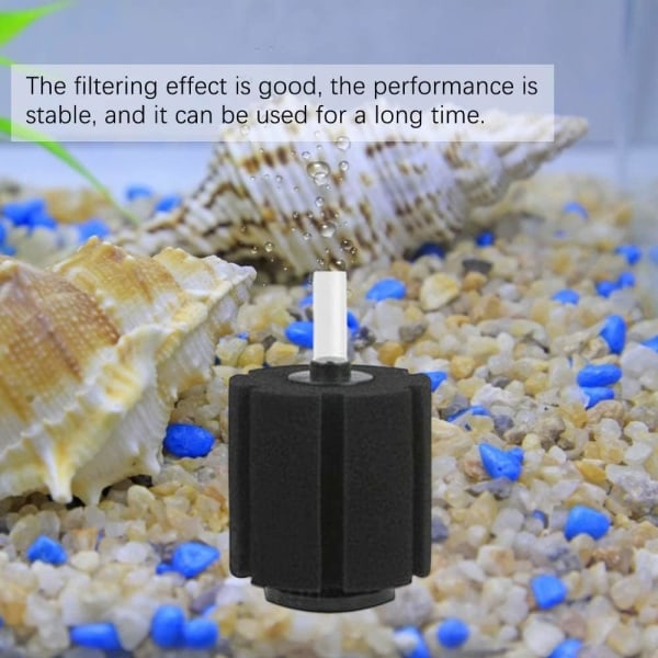 2 st Akvarie Betta Filter, Svam Biokemisk Filter, Akvari