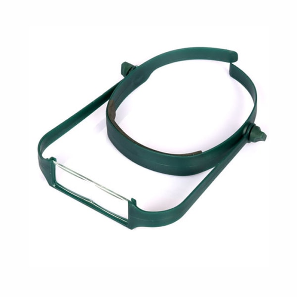 Slimline Magnifier Pannebånd 4 grønne linser