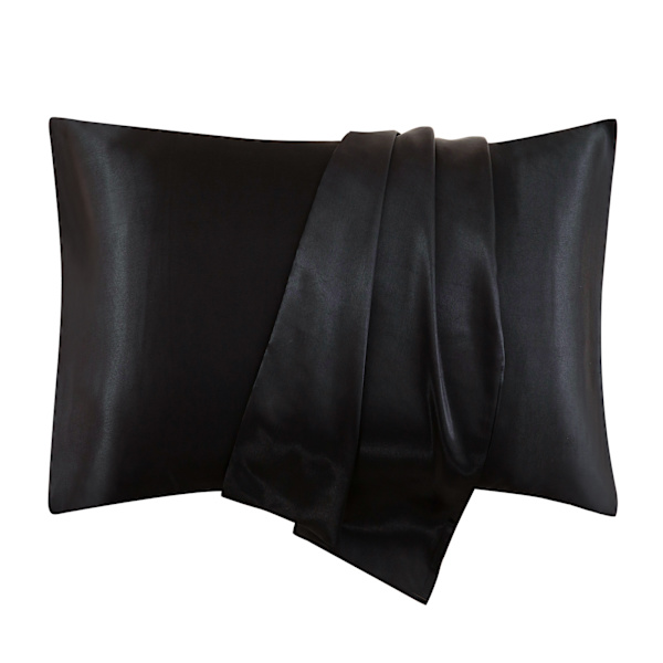 Musta tyynyliina 50 x 75 cm (2 kpl) Kestävä hypoallergeeninen tyyny