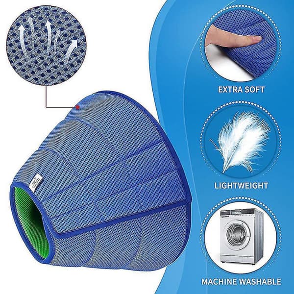 1 stk. Bite Protection Cone Collar, Katte Halsbånd Anti-bite Beskyttelse