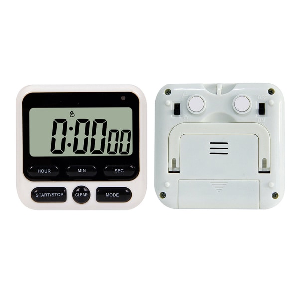 Kjøkken Timer Digital Matlaging Timer med Stor LCD-skjerm Alarm