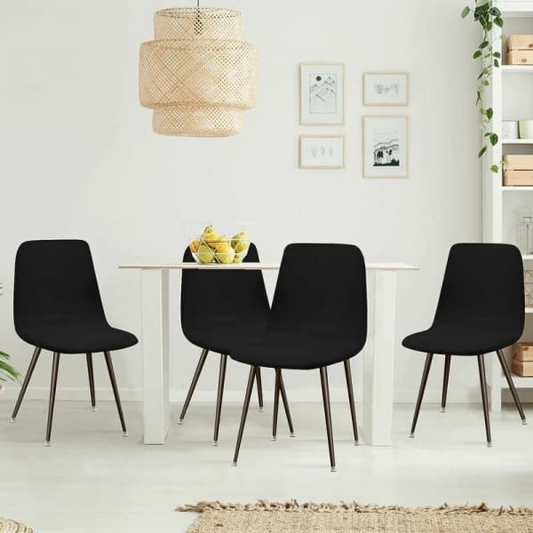 Skandinavisk stolsöverdrag, set om 4, modern stolsöverdrag