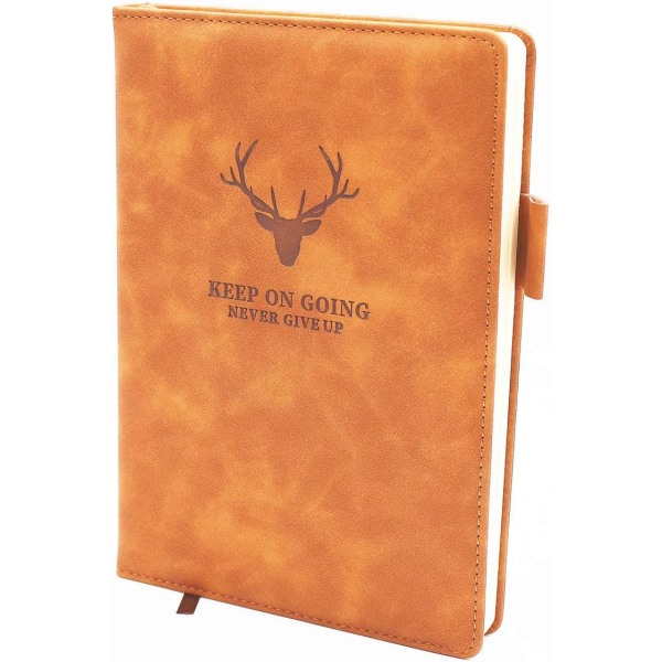 Klassisk linjerat papper anteckningsbok - Hård pärm journal, 8,3\"×5,7\", 360
